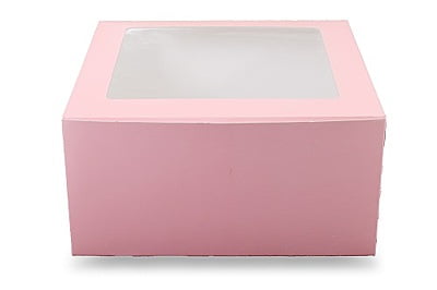 Qson Cake Box Window 10x10x5 Qson Cake Box Window 10x10x5