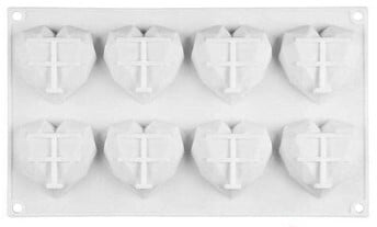 3D Geometric Heart Mould 3D Geometric Heart Mould