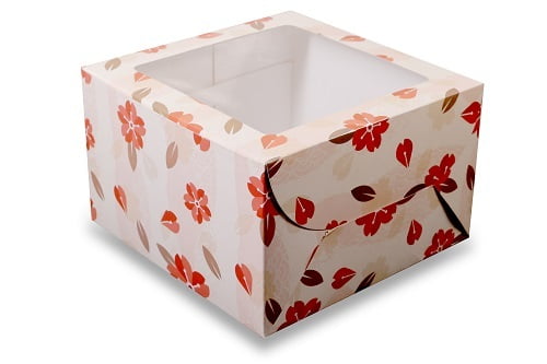 Qson Cake Box Window 8x8x5 Special Design Qson Cake Box Window 8x8x5 Special Design
