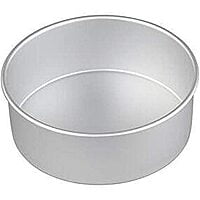 Qson Aluminium Round Cake Baking Mould 5 X 2.5" Qson Aluminium Round Cake Baking Mould 5 X 2.5"