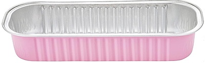 Bake And Serve Foil Container With Lid Rectangle 6.1"x2"x1.2" Bake And Serve Foil Container With Lid Rectangle 6.1"x2"x1.2"