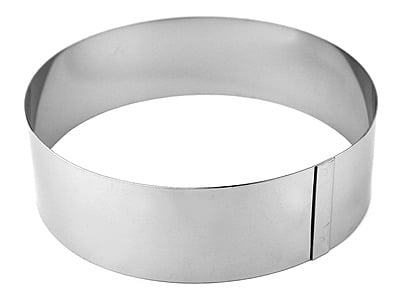 Qson SS Cake Ring 8"