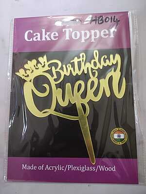 Acrylic Topper Medium Happy Birthday Acrylic Topper Medium Happy Birthday
