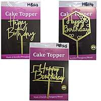 QSON Acrylic Topper Happy Birthday S QSON Acrylic Topper Happy Birthday S