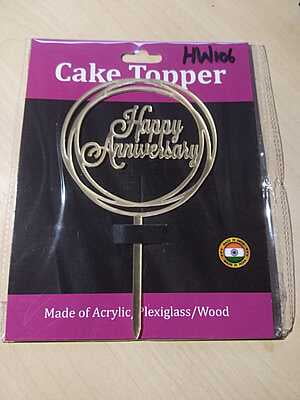 QSON Acrylic Topper Anniversary Engagement Couple S QSON Acrylic Topper Anniversary Engagement Couple S