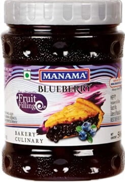 Manama's Blueberry Fruit Filling 500 gms