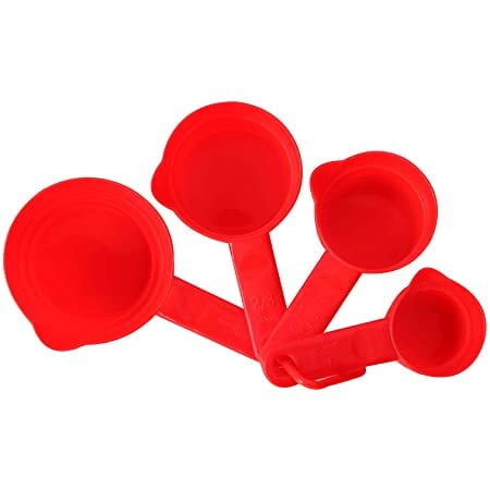 Measuring Cup Plastic Red Measuring Cup Plastic Red