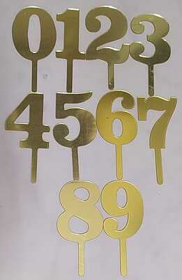Qson Cake Topper Number Small