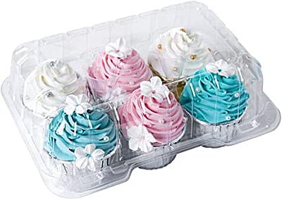 PVC Muffin Box 6 Cavity PVC Muffin Box 6 Cavity
