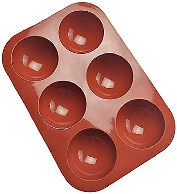 Chocolate Silicon Sphere Mould 6 in 1