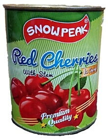 SnowFresh/SnowPeak Red Cherry in Syrup- Without Stem 830gm
