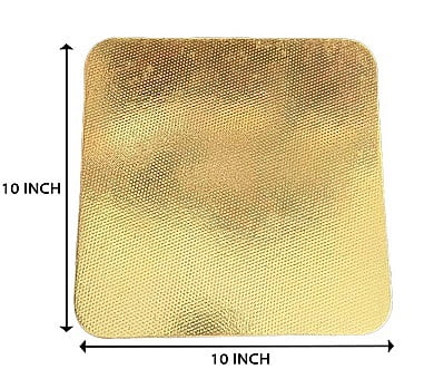 Qson Cake Board 10 Square Gold Qson Cake Board 10 Square Gold