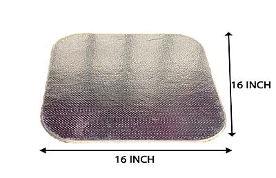 Qson Cake Board 16 Square Silver Qson Cake Board 16 Square Silver