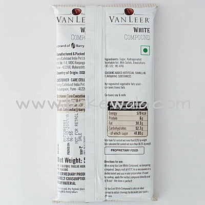 VanLeer White Compound Slab - 500gm