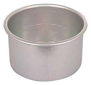 Qson Aluminium Round Cake Baking Mould 4 X 2.5"
