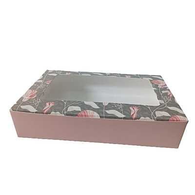 Brownie Box For 6 - Size 9x5x2 inch Brownie Box For 6 - Size 9x5x2 inch