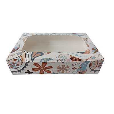 Brownie Box For 6 - Size 9x5x2 inch Brownie Box For 6 - Size 9x5x2 inch
