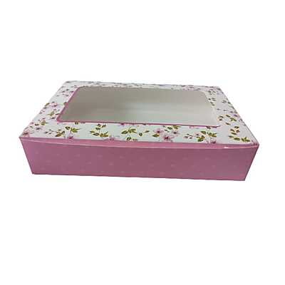 Brownie Box For 6 - Size 9x5x2 inch Brownie Box For 6 - Size 9x5x2 inch