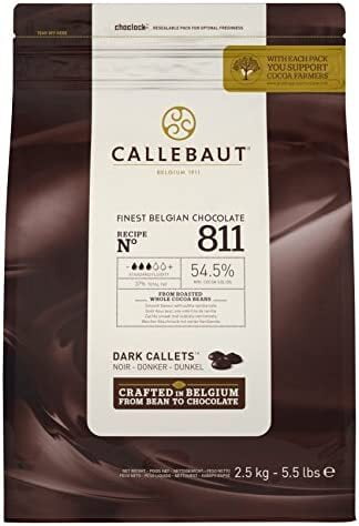 Callebaut Dark Couverture Chocolate Callets 811 1 Kg