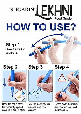 Sugarin Lekhni Marker White 6.5ml