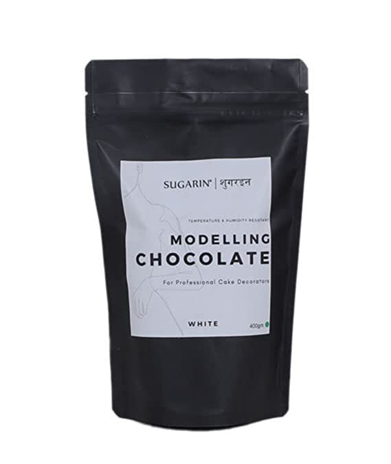 Sugarin Modelling Chocolate White 400gm Sugarin Modelling Chocolate White 400gm