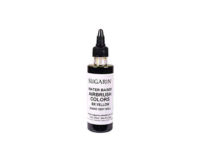 STN Air Brush Color (Water Based) Br Yellow 30ml