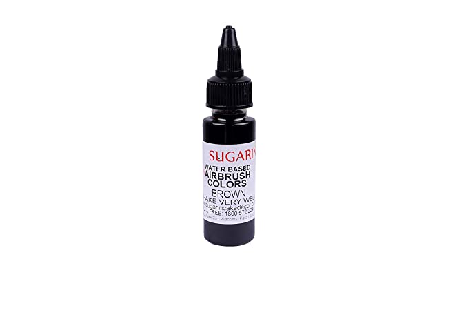 STN Air Brush Color (Water Based) Brown 30ml